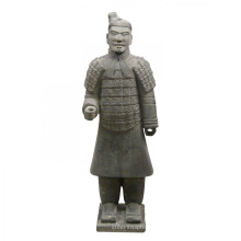 Antike Stein Craving Skulptur chinesische Krieger Statue zum Verkauf